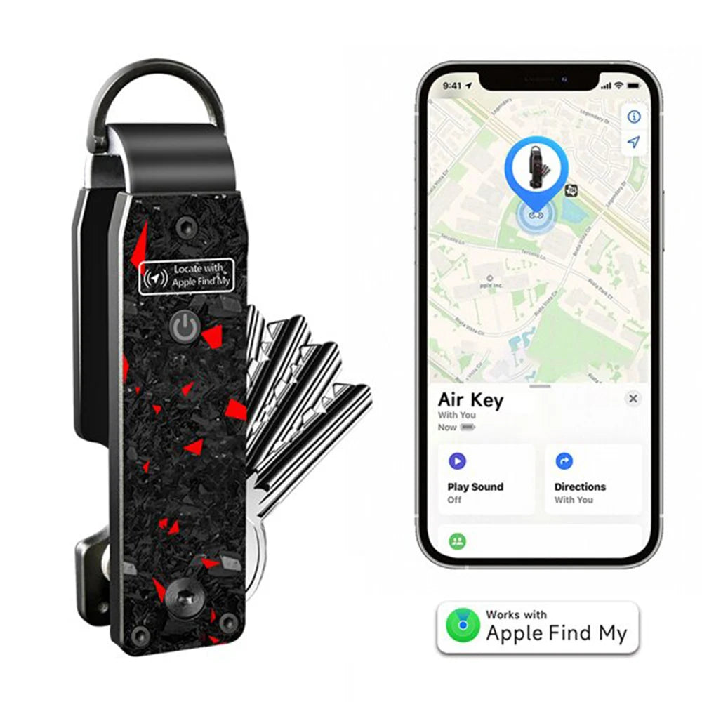 AxonTech Guardian | GPS-Integrated Key Organizer